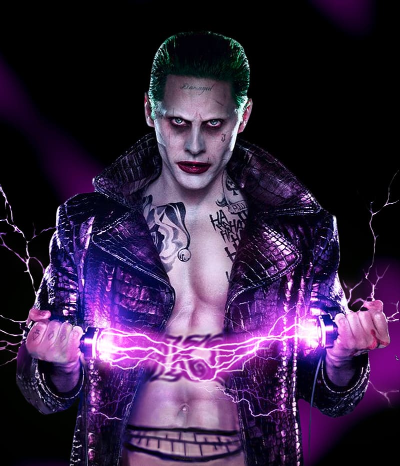 Jared Leto Harley Quinn Joker Batman Deadshot, joker transparent background PNG clipart