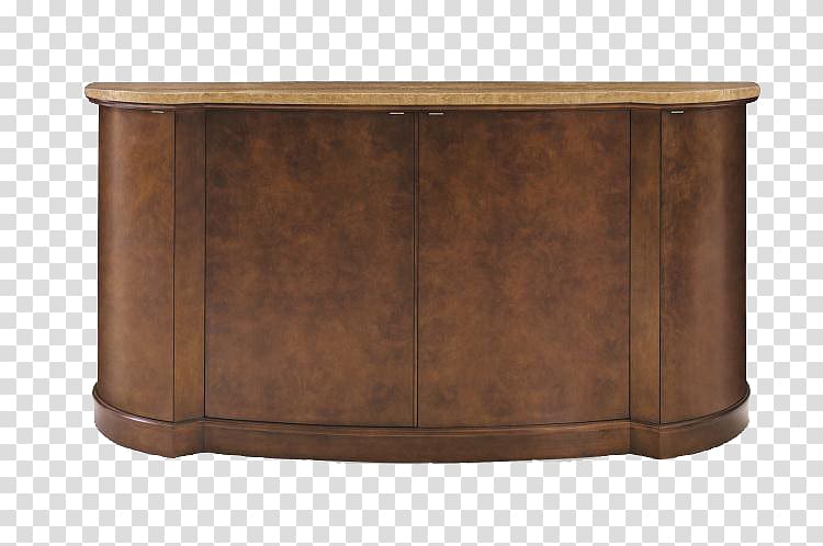 Table Wood stain Varnish Sideboard Chest of drawers, Hand-painted cartoon 3d TV cabinet transparent background PNG clipart