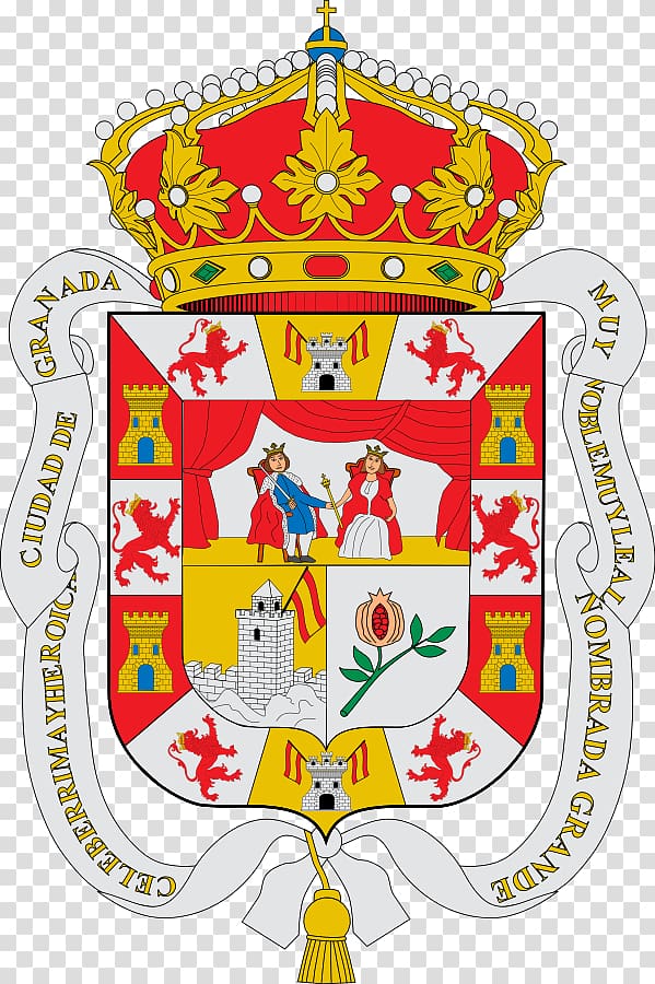 Escudo de Granada Jaén Escutcheon Escudo de la provincia de Córdoba, spain coat of arms transparent background PNG clipart