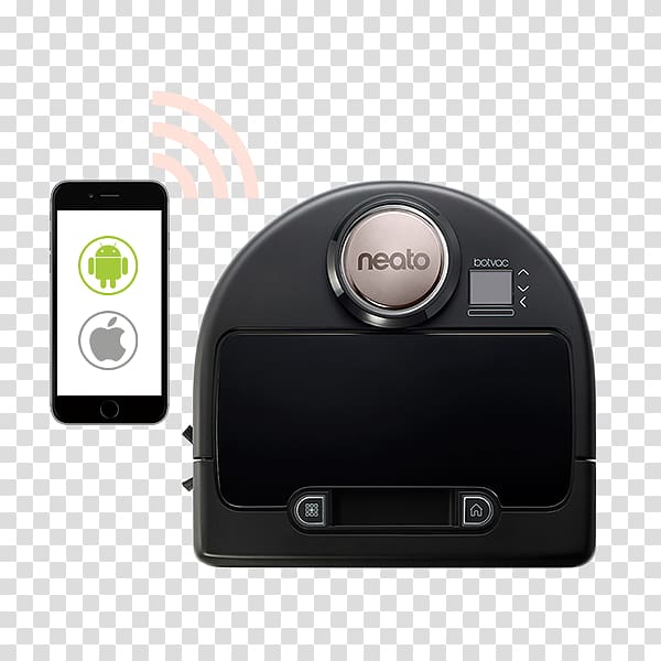 Robotic vacuum cleaner Neato Robotics Neato Botvac Connected, Robotics transparent background PNG clipart