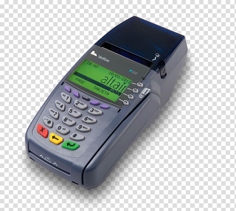 Payment terminal VeriFone Holdings, Inc. Point of sale Credit card Merchant, credit card transparent background PNG clipart
