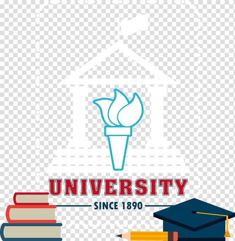 Torch Illustration, school with a torch transparent background PNG clipart