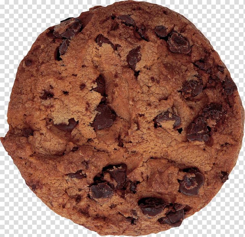 Chocolate chip cookie Chocolate brownie Baking Biscuit, Cookie transparent background PNG clipart