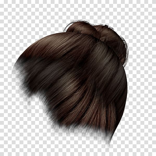 Long hair Hair coloring Brown hair, bigote transparent background PNG clipart