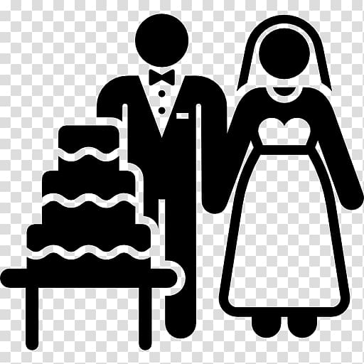 Wedding cake Computer Icons Marriage, wedding couple transparent background PNG clipart