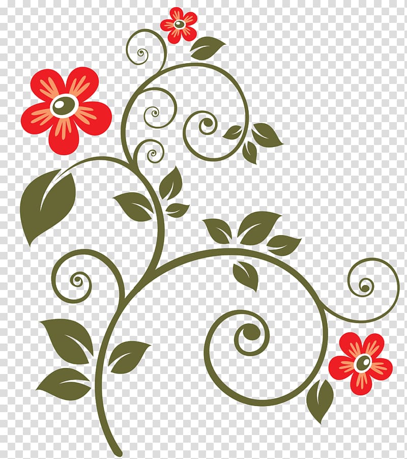 red flowers , Flower , Floral transparent background PNG clipart