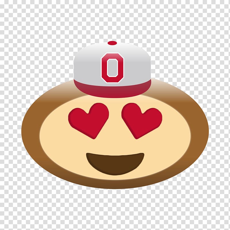 Ohio State University Ohio State Buckeyes football Ohio State Buckeyes men\'s basketball Ohio State Buckeyes Men\'s Track and Field Brutus Buckeye, Emoji transparent background PNG clipart