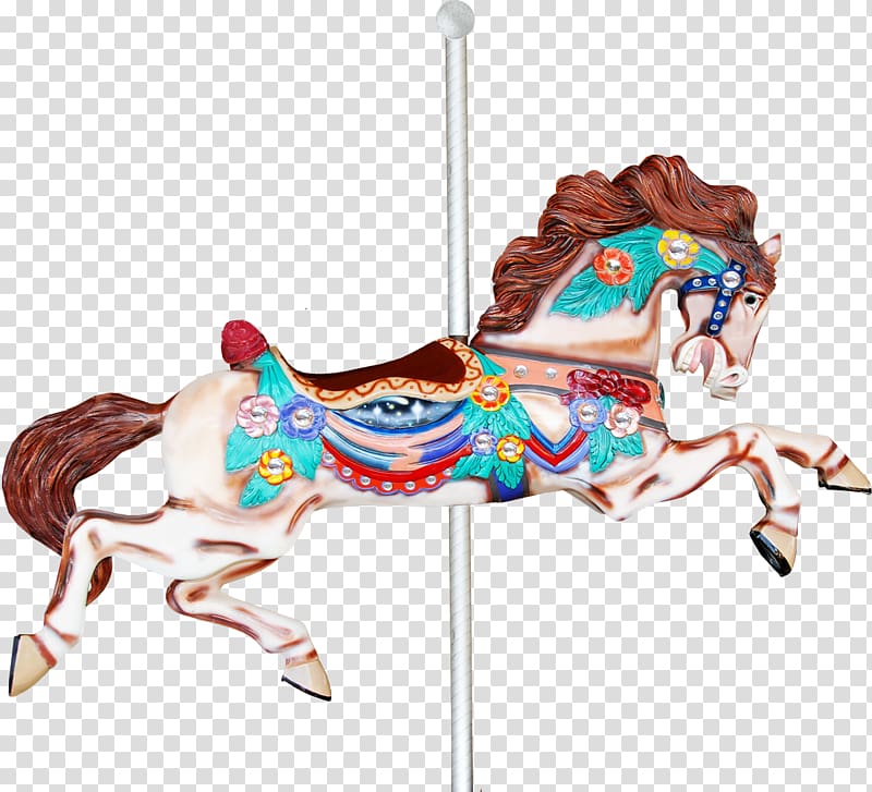 Horse Carousel IFolder DepositFiles Amusement ride, cartoon horse transparent background PNG clipart