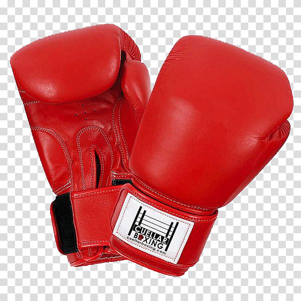 pair of red Cuellar Boxing gloves, Boxing glove, Boxing Gloves transparent background PNG clipart