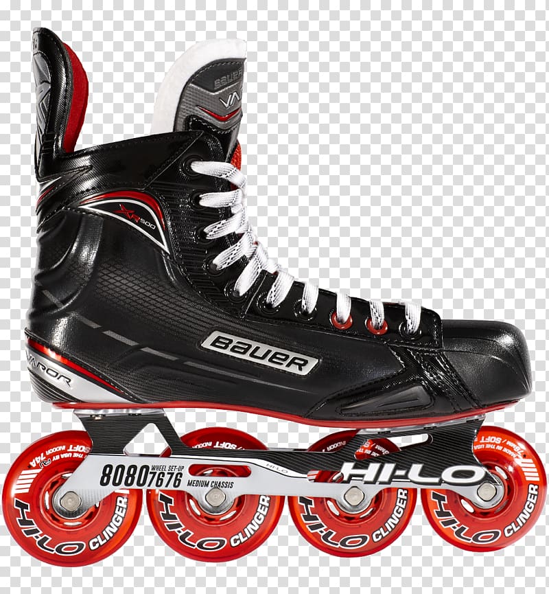 Bauer Hockey Roller in-line hockey In-Line Skates Street hockey Hockey Sticks, roller skates transparent background PNG clipart