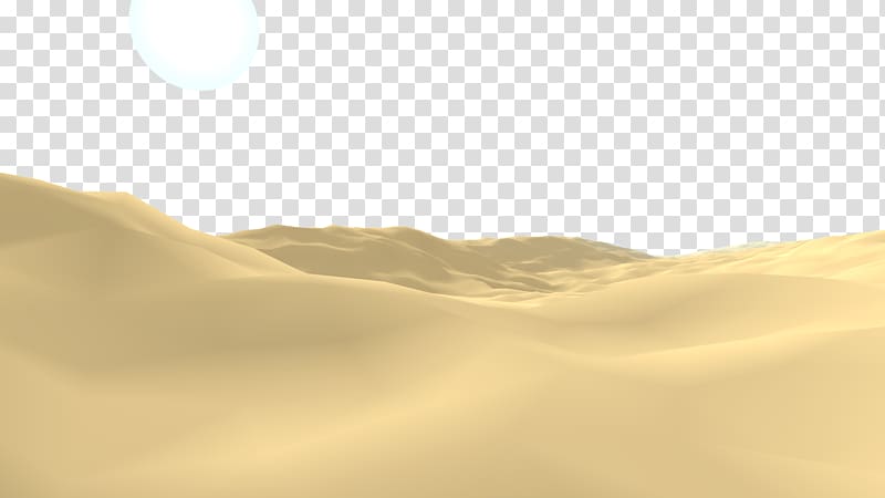 desert illustration, Yellow Sky Pattern, Desert transparent background PNG clipart