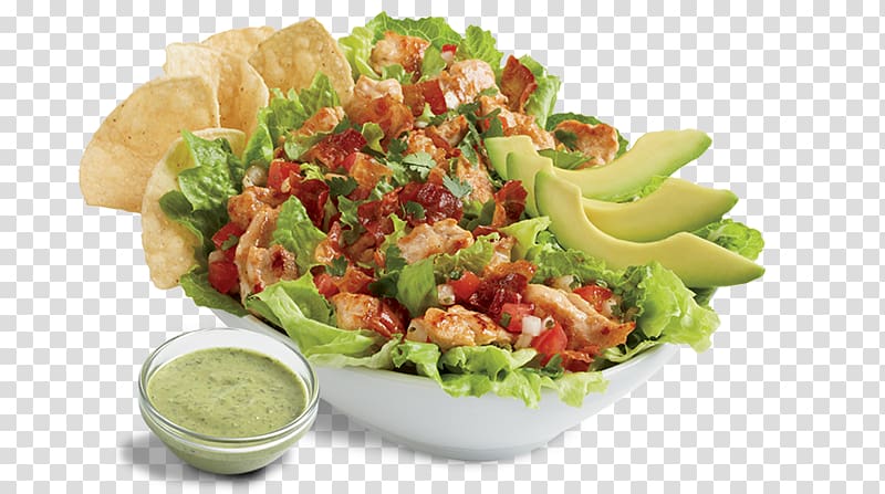 Caesar salad Bacon Avocado salad Fattoush Tuna salad, romaine lettuce transparent background PNG clipart