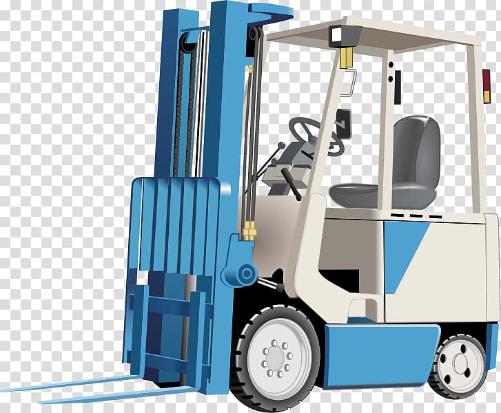 Forklift Truck Pallet jack Reach stacker Cargo, Forklift Truck transparent background PNG clipart