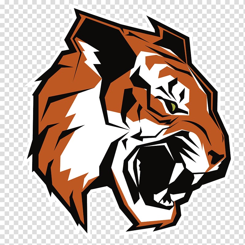 Oliver Ames High School Sharon High School Attleboro High School National Secondary School Stoughton High School, tigers transparent background PNG clipart
