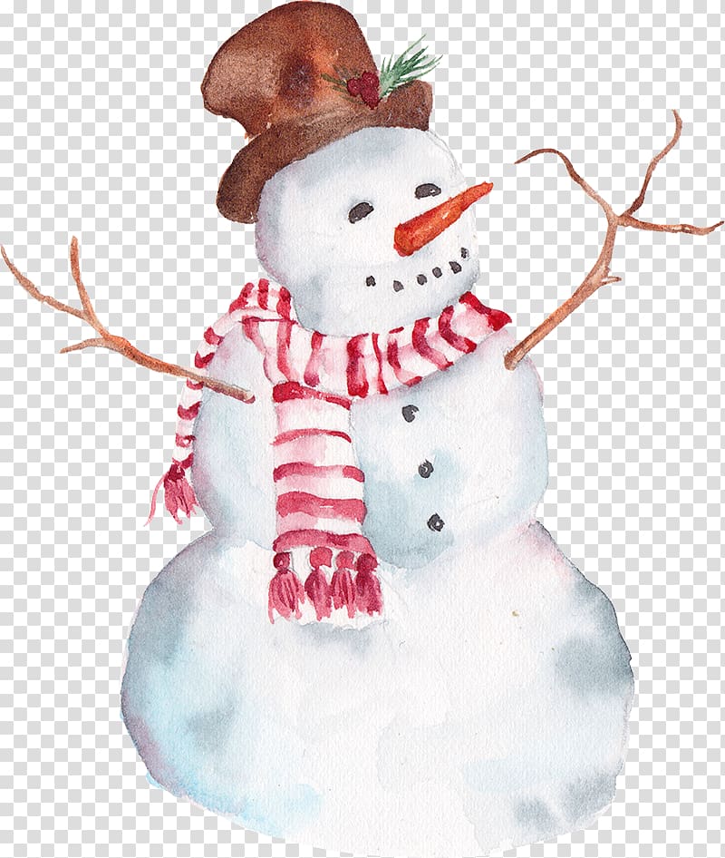 Light Throw pillow Cushion Snowman, Snow manpower Painting transparent background PNG clipart