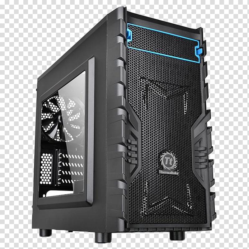 Computer Cases & Housings Power supply unit microATX Thermaltake, Laptop transparent background PNG clipart