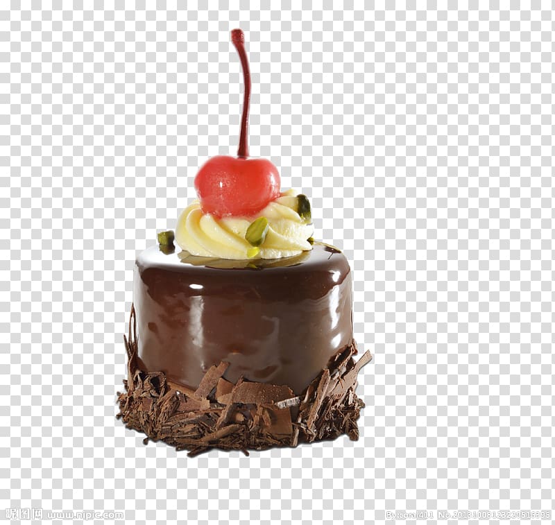 Sundae Chocolate cake Mousse Cartoon, Cartoon creative gourmet food cartoon,chocolate cake transparent background PNG clipart