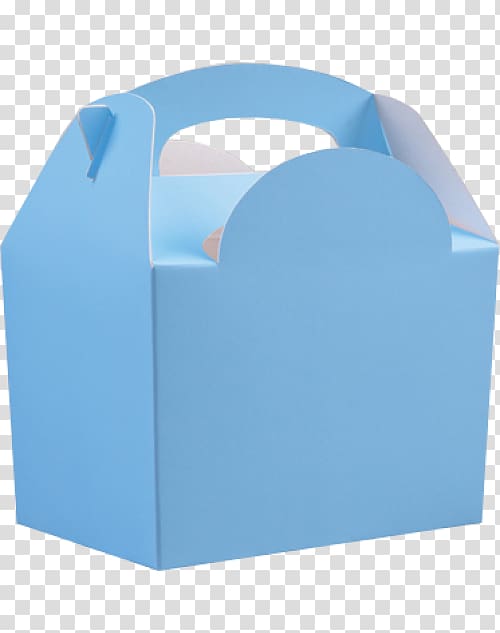 Box Paper Blue Party Light, box transparent background PNG clipart