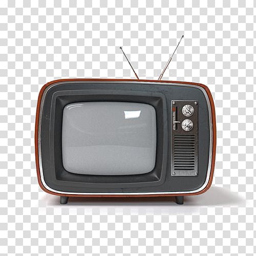 Television set Designer Icon, Retro TV transparent background PNG clipart