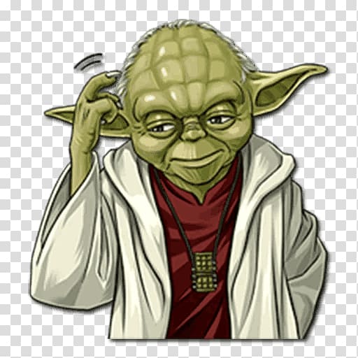 Yoda Sticker Telegram Star Wars The Walt Disney Company (Japan), star wars transparent background PNG clipart