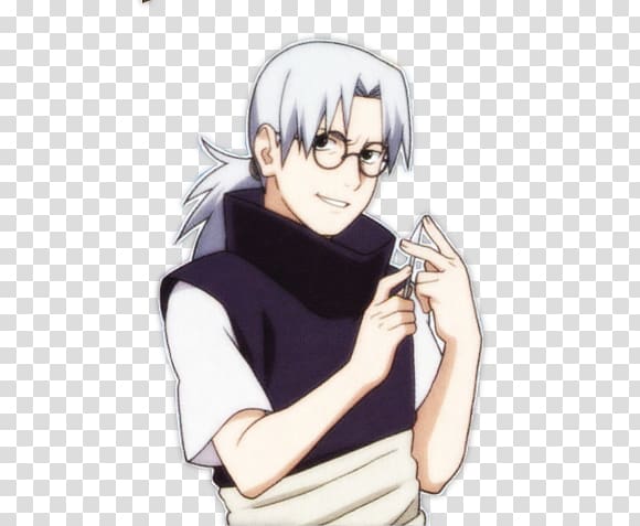 Kabuto Yakushi Mangaka Character Black hair, kabuto yakushi transparent background PNG clipart