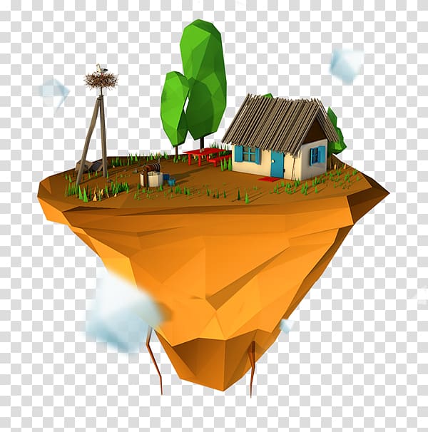 Low poly , design transparent background PNG clipart