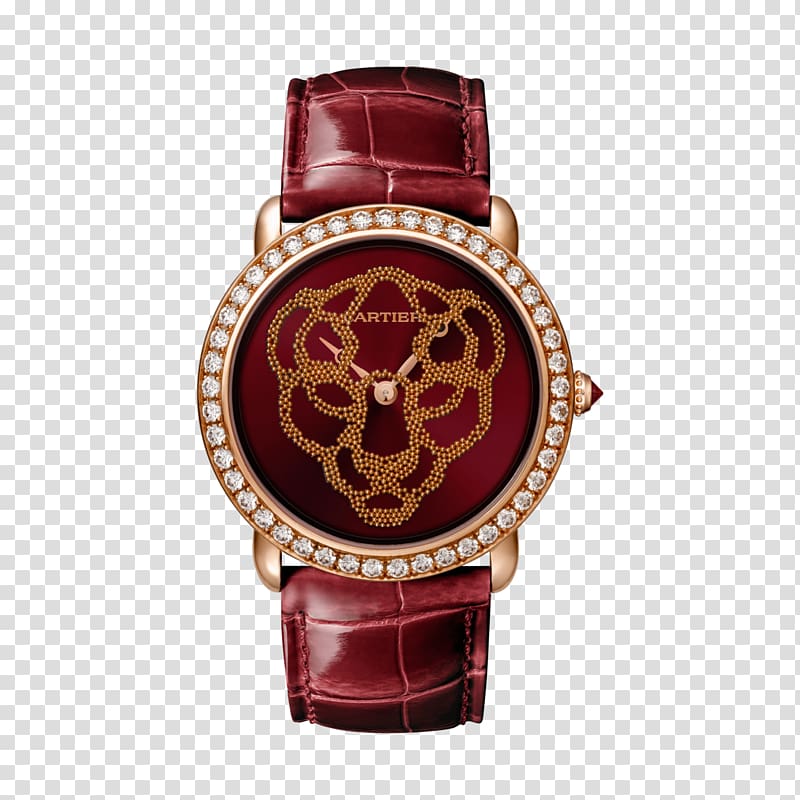 Cartier Watchmaker Jewellery Movement, watch transparent background PNG clipart