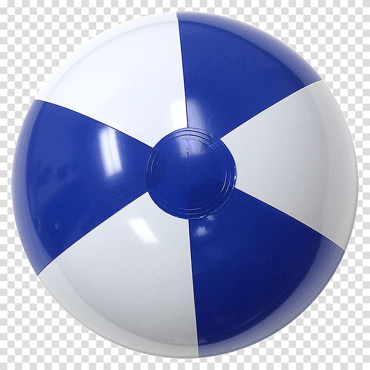 Beach ball plastic Blue, ball transparent background PNG clipart