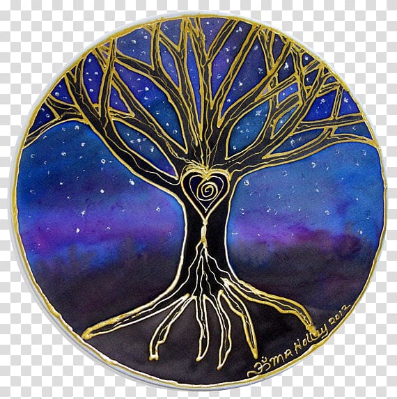 Mandala Chakra Enlightenment Meditation Tree of life, tree transparent background PNG clipart