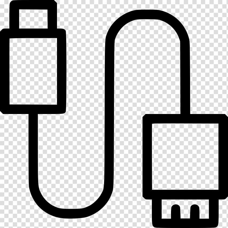 USB Flash Drives Computer Icons Electrical connector Micro-USB, cable transparent background PNG clipart