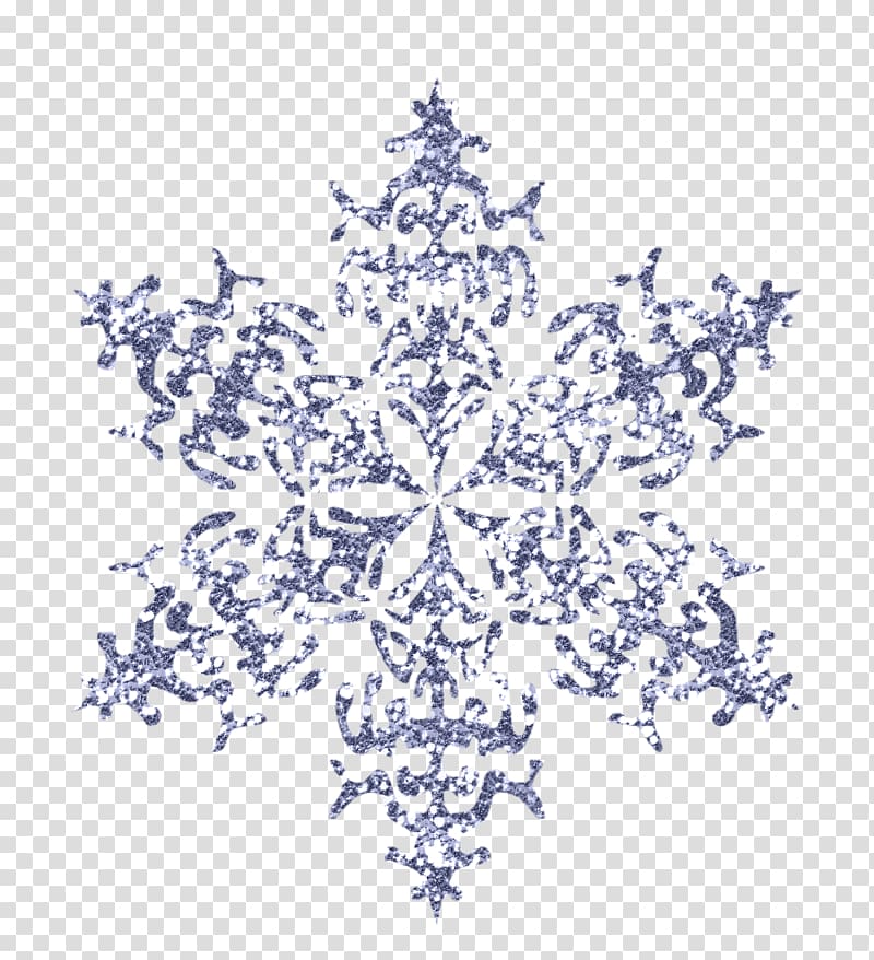 Blue Snowflake Pattern, Blue Snowflake transparent background PNG clipart