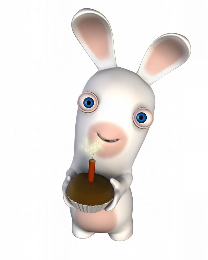 Rayman Raving Rabbids 2 Rayman Raving Rabbids: TV Party Rabbids: Alive & Kicking Wii, rabbit transparent background PNG clipart