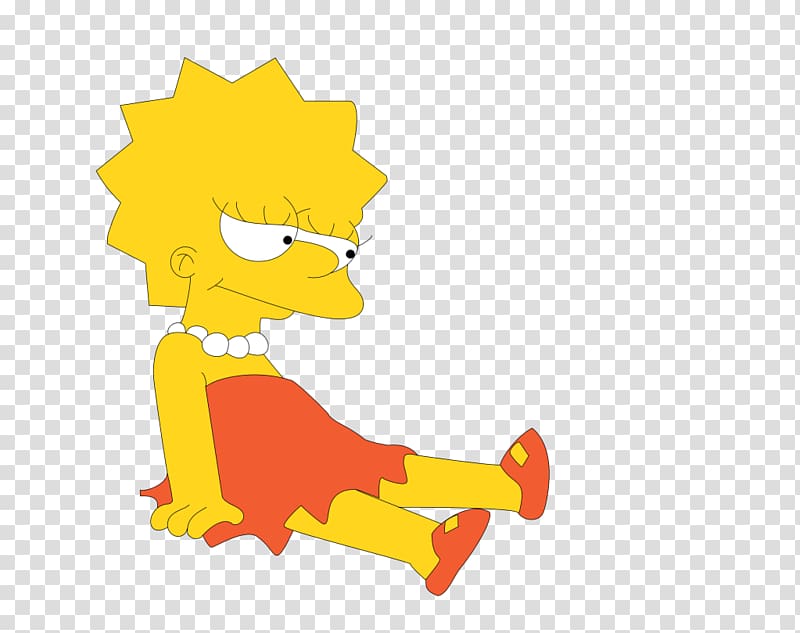 Lisa Simpson Maggie Simpson Bart Simpson Nelson Muntz Homer Simpson, Lisa Simpson transparent background PNG clipart