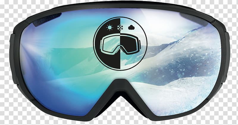 Goggles Alpine skiing Glasses Snowboarding, Ski mask transparent background PNG clipart