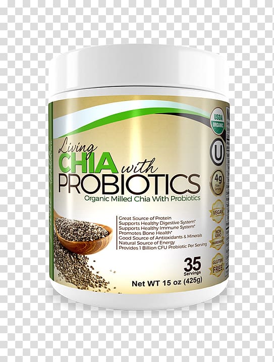 Dietary supplement Divine Health: New Testament Chia seed Probiotic, health transparent background PNG clipart