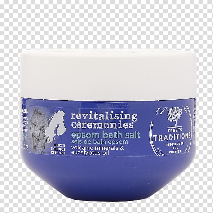 Cream Bath salts Tradition Sea salt, bath salt transparent background PNG clipart