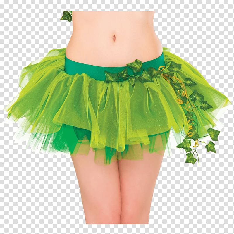 Poison Ivy Tutu Costume Skirt Batman, tutu skirt transparent background PNG clipart