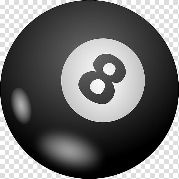 8 Ball Pool Magic 8-Ball Eight-ball Billiard Balls, 8 ball pool transparent background PNG clipart
