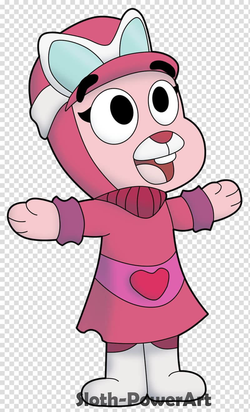 Gumball Watterson Penelope Pitstop Cartoon Network, sloth transparent background PNG clipart