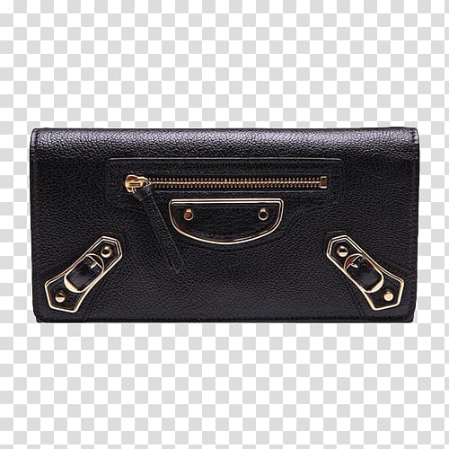 Handbag Balenciaga Wallet Leather Fashion, Family sheepskin Ms. long wallet 390 184 Paris transparent background PNG clipart