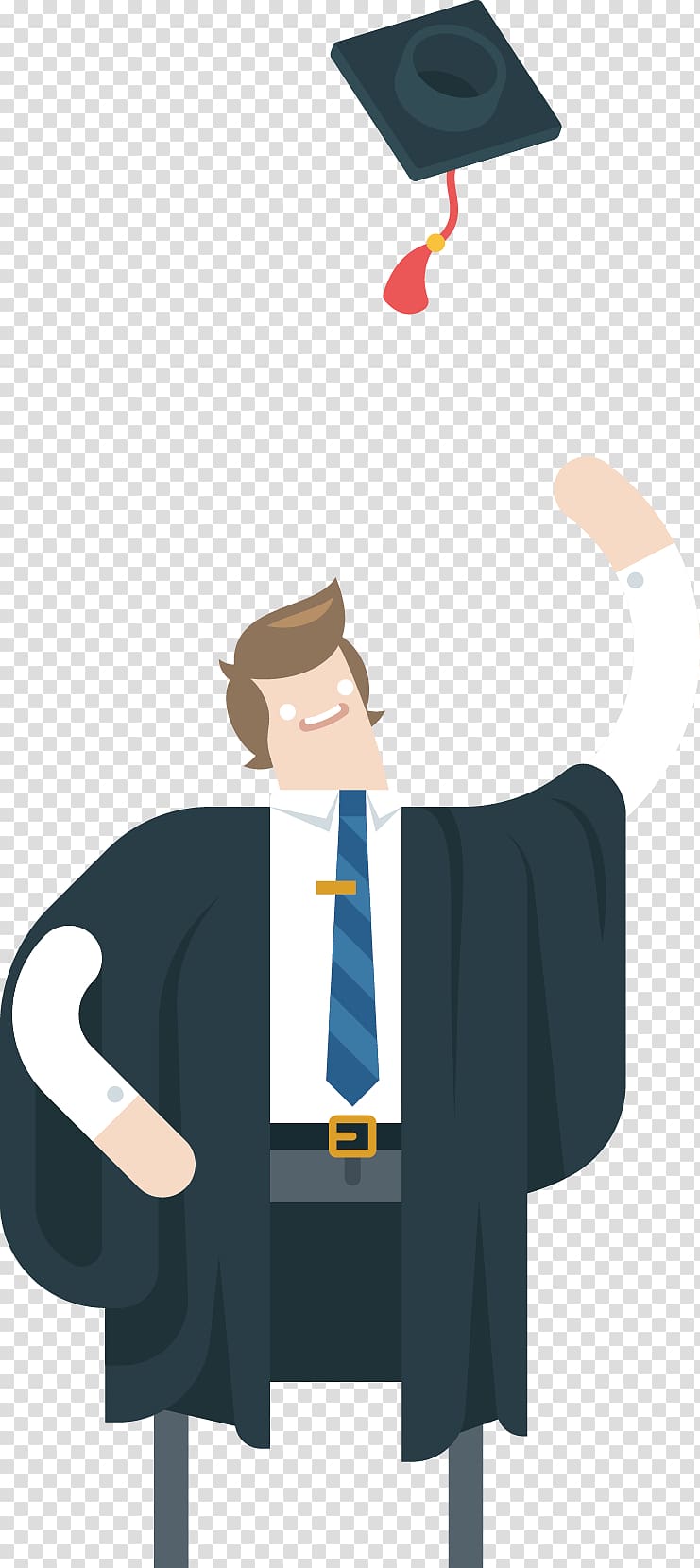 Job fair Video resume Business Job interview, Graduation boy transparent background PNG clipart