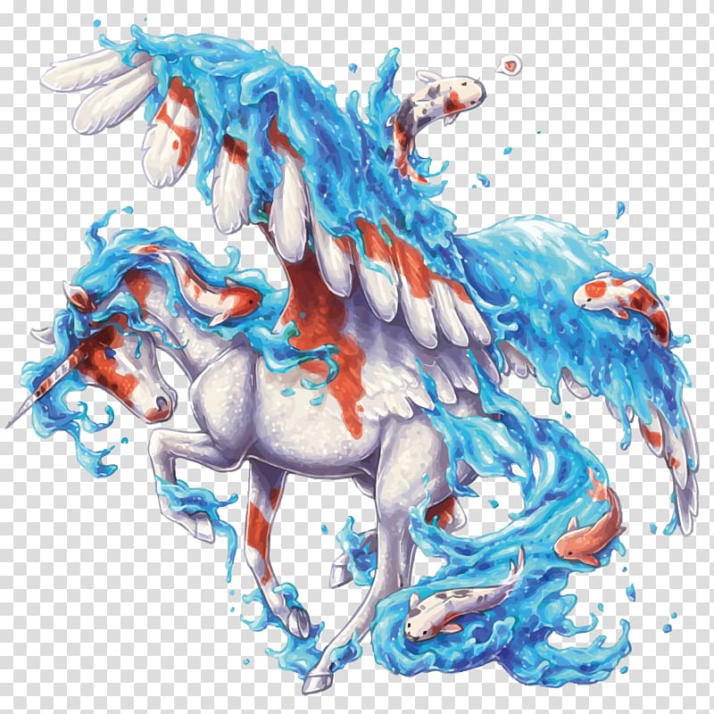 white and blue unicorn illustration, Pegasus Horse Legendary creature Unicorn, Pegasus transparent background PNG clipart