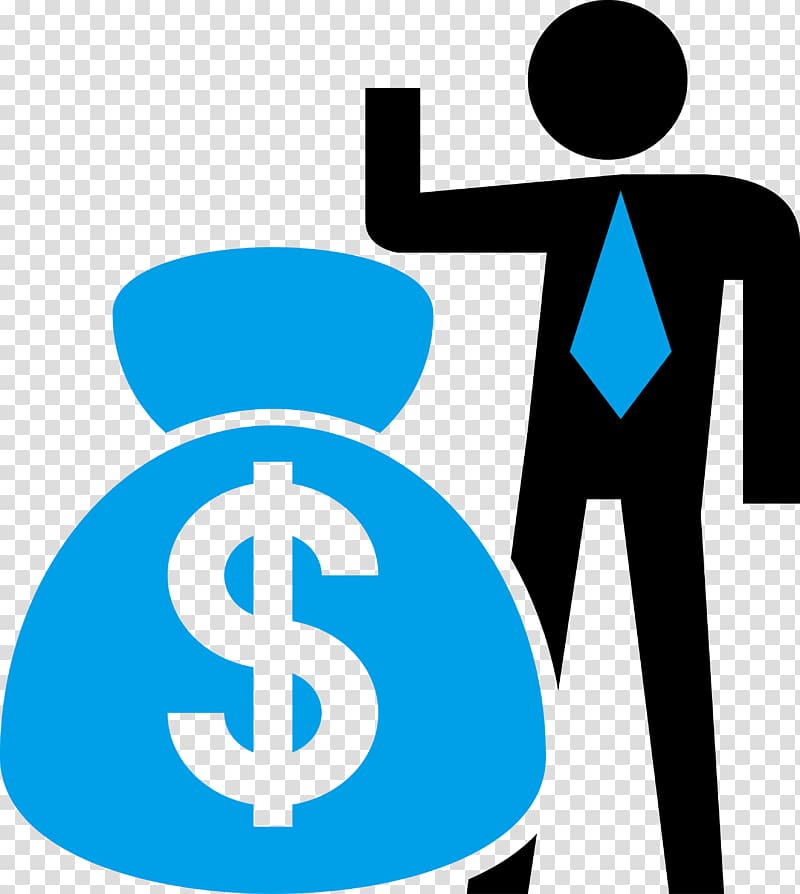 Finance Money , man and purse transparent background PNG clipart