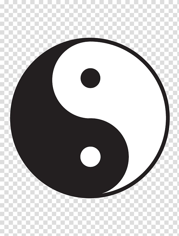 Yin and yang , symbol transparent background PNG clipart