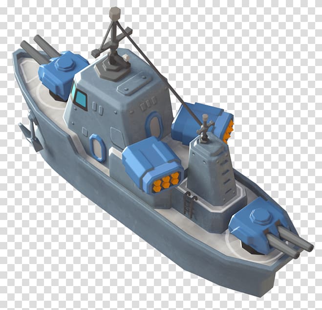Boom Beach Clash Royale Gunboat Game Ship, others transparent background PNG clipart