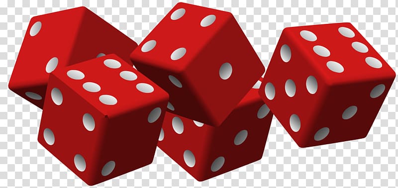 several red dices , Yahtzee Dice , Background Dice transparent background PNG clipart