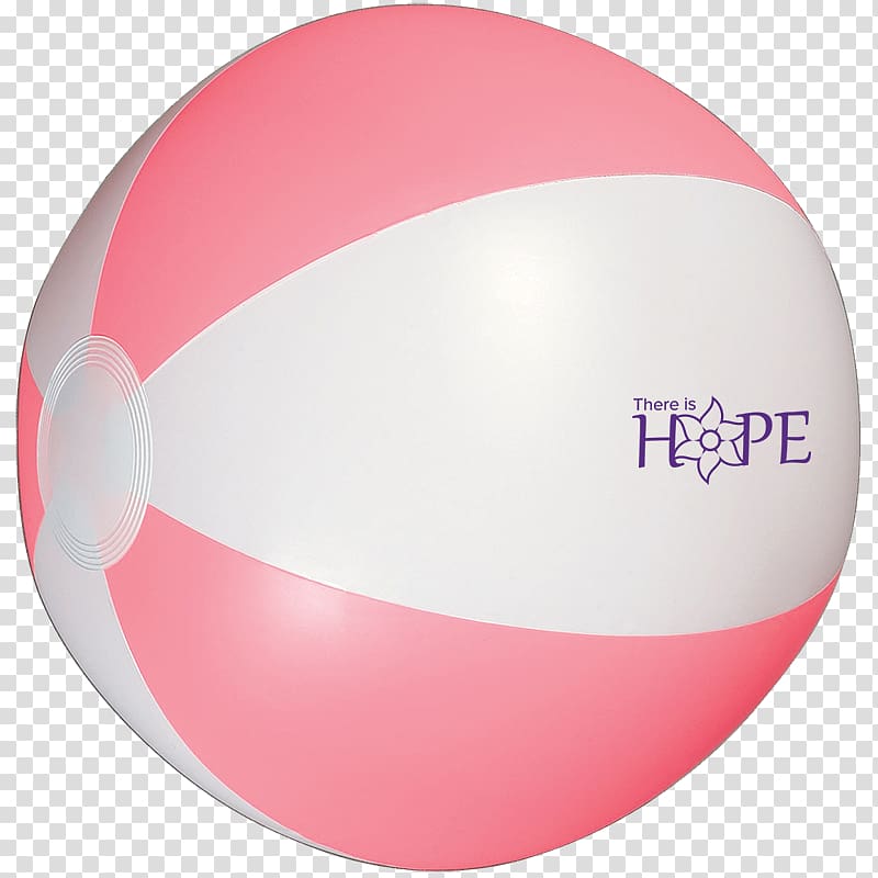 Beach ball Pink Sphere, ball transparent background PNG clipart