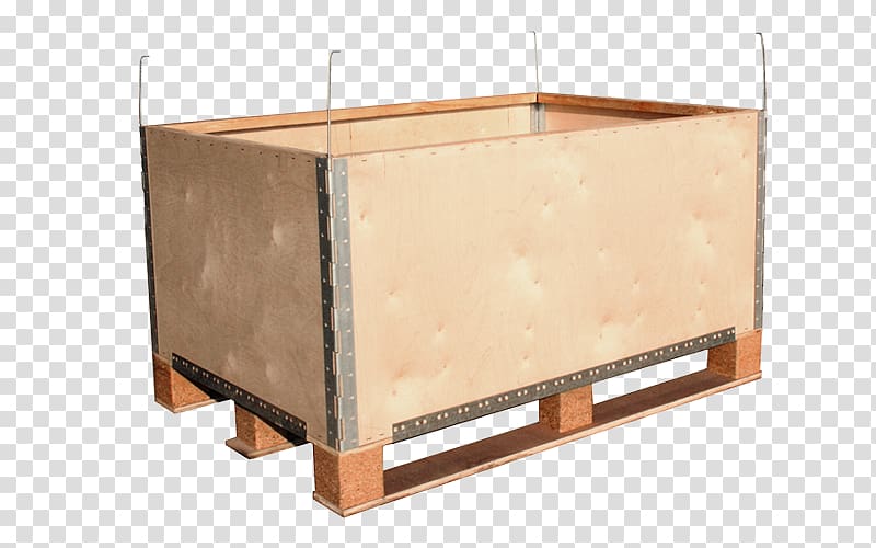 Crate Pallet Box Plywood, box transparent background PNG clipart