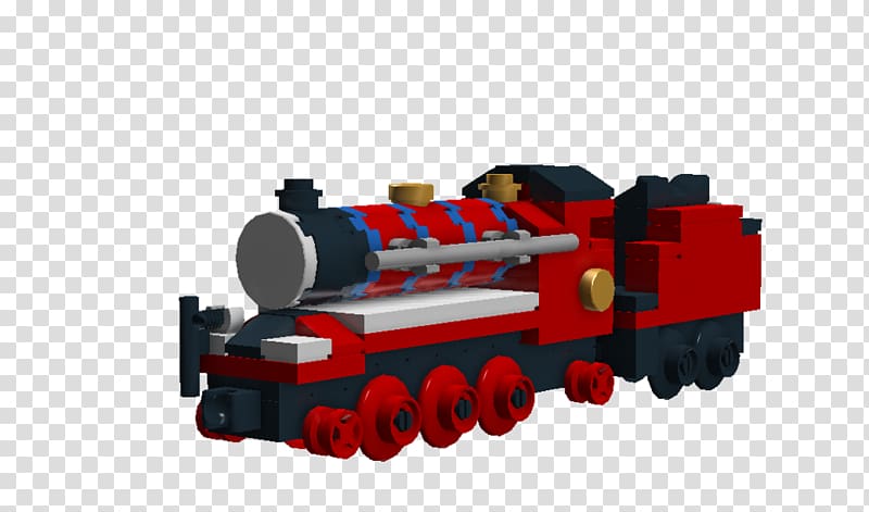 Arlesdale Railway Duck the Great Western Engine LEGO Train, train transparent background PNG clipart
