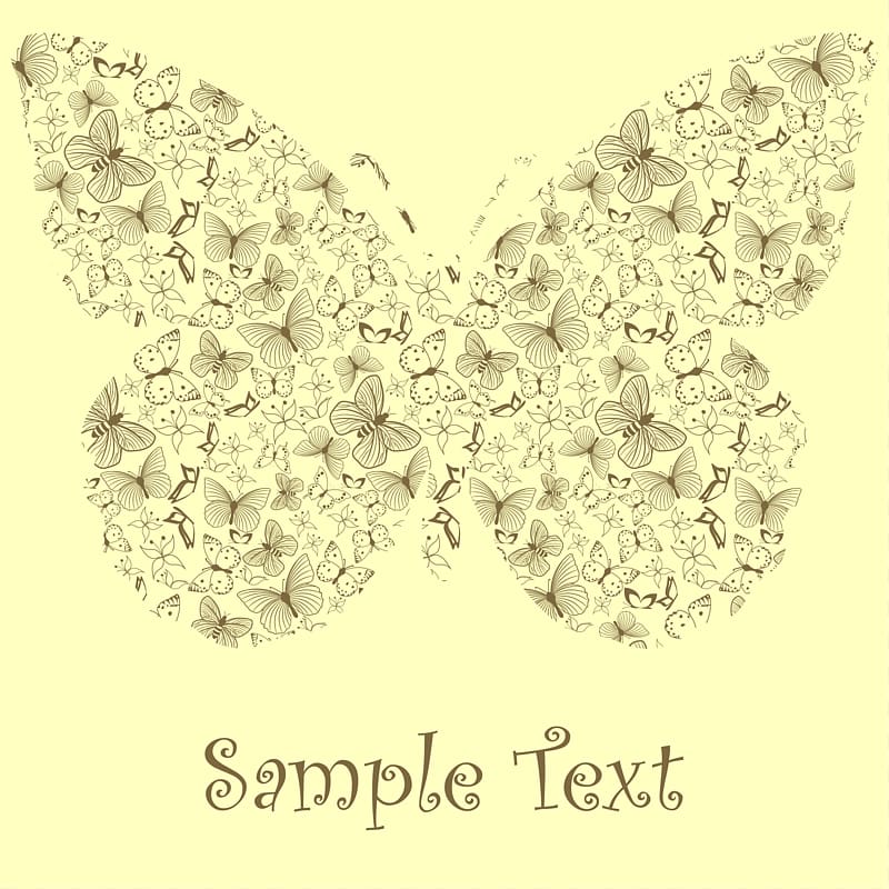 Butterfly , Butterfly pattern printing transparent background PNG clipart
